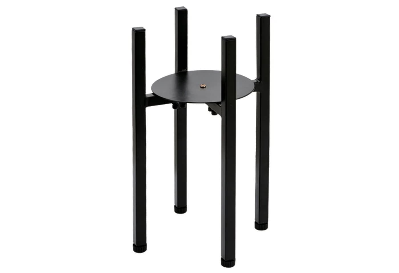 Sarcia.eu Blumenständer Schwarz Metall Minimalistisch