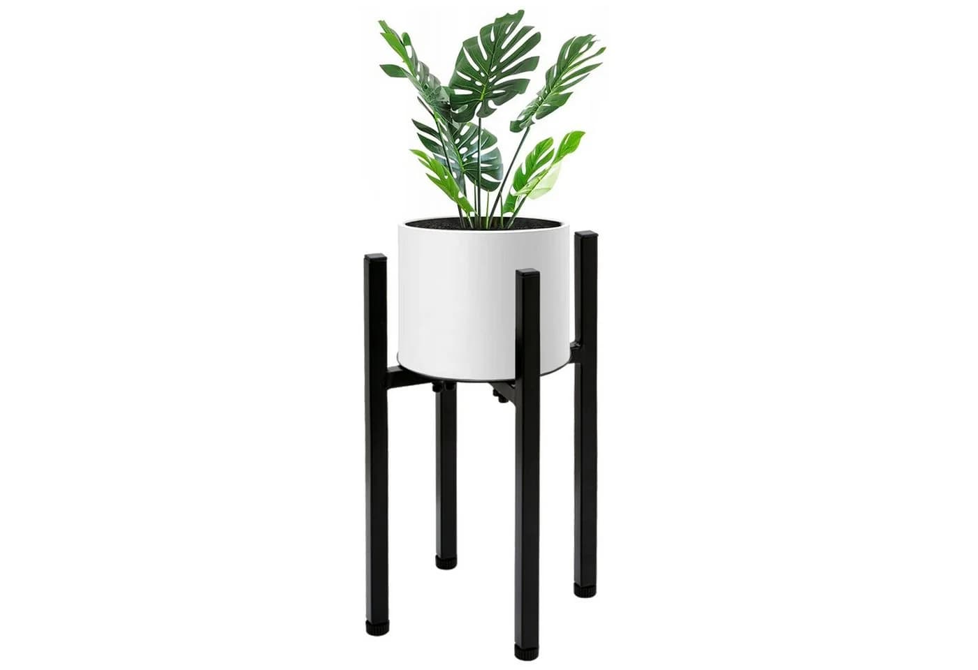 Sarcia.eu Blumenständer Schwarz Metall Minimalistisch - Bild 3