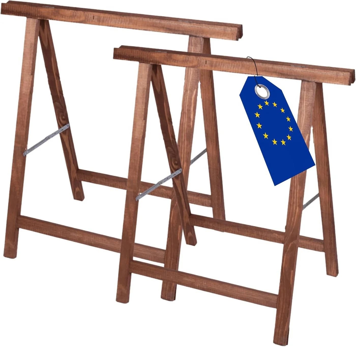 Modo24 Holzbock Sägebock Kiefernholz Braun - Bild 2