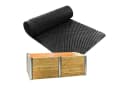 DEMA Noppen-Folie HDPE 1x20m Schwarz für Hochbeete & Drainage Bild 2
