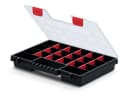 Kistenberg Organizer 5er Set NORS mit Trennwänden und transparentem Deckel Bild 5