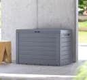 Prosperplast Auflagenbox Anthrazit UV-beständig Kunststoff Bild 4