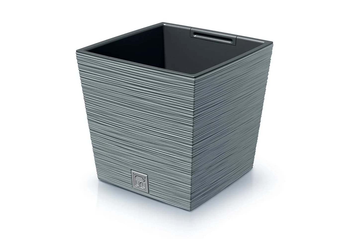 Prosperplast Furu Square Low Blumentopf Grau Kunststoff UV-beständig - Bild 2