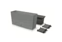 Prosperplast Pflanzkübel Furu Case Middle Grau mit Innentopf Bild 1