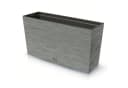 Prosperplast Pflanzkübel Furu Case Middle Grau mit Innentopf Bild 2