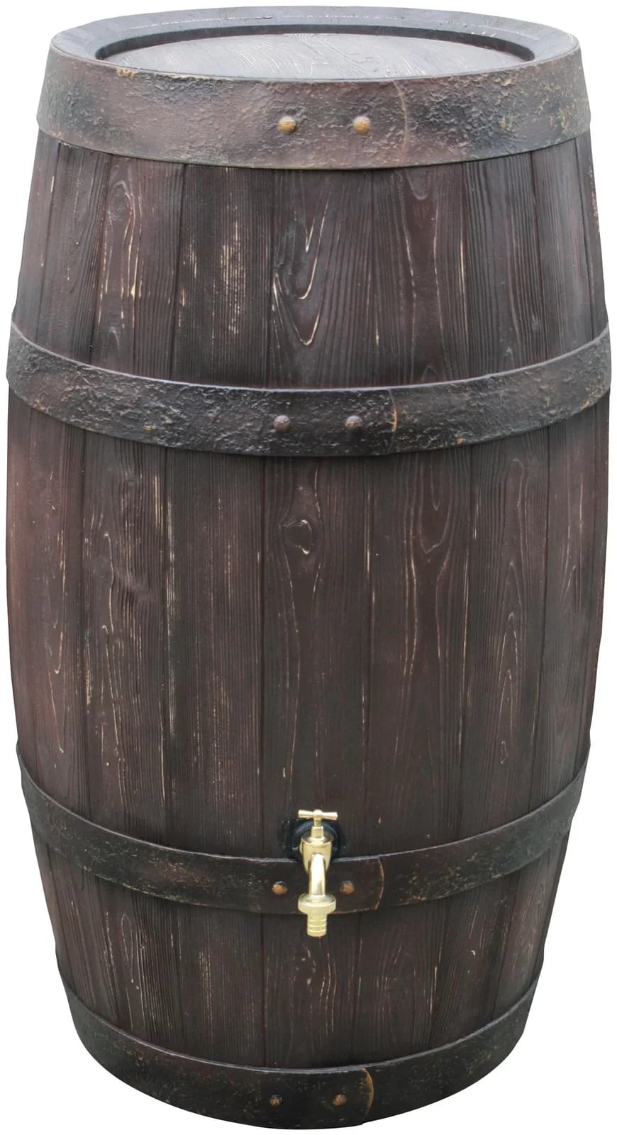 ARVES Regenwassertank Barrique 250l Braun Kunststoff - Bild 2