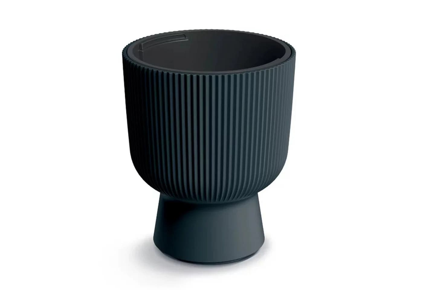 Prosperplast Milly Designer-Blumentopf Anthrazit Zylinder - Bild 2