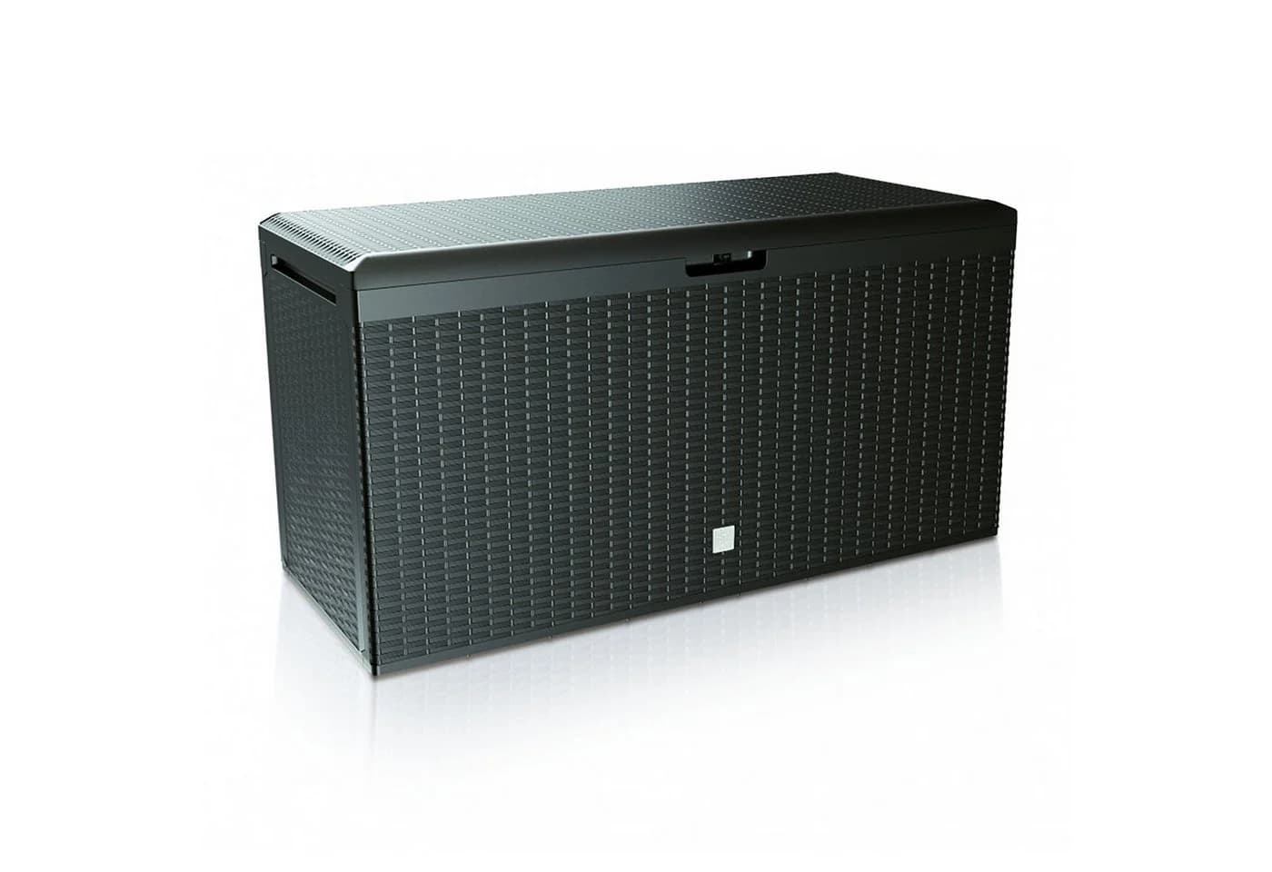 Prosperplast Auflagenbox Gartenbox 290 L Anthrazit Rattanoptik - Bild 3