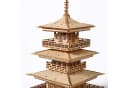 Kitcreatives 3D-Puzzle Japanische Pagode 196 Teile Holz Bild 3