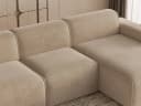 GrainGold Ecksofa L-Form Lavia Beige Modernes Design Bild 5