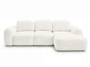 GrainGold Ecksofa Avelin L-Form Beige mit Schlaffunktion und Bettkasten Bild 1