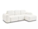 GrainGold Ecksofa Avelin L-Form Beige mit Schlaffunktion und Bettkasten Bild 5