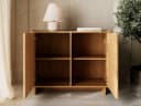 GrainGold Kommode Azumi Karamell-Eiche Push-to-Open Modern Bild 1