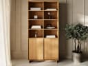 GrainGold Standregal Azumi Karamell-Eiche mit Push-to-Open Bild 2