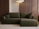 GrainGold Ecksofa L-Form Savana Bis Grün mit Schlaffunktion und Bettkasten Bild 2