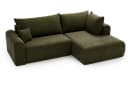 GrainGold Ecksofa L-Form Savana Bis Grün mit Schlaffunktion und Bettkasten Bild 3
