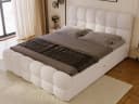 GrainGold Boxspringbett Modo mit Bettkästen und Topper Beige Bild 3