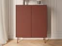 GrainGold Kommode Drevo Rot Laminierte Platte Modern Stil Bild 2