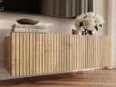 GrainGold TV-Schrank Kioto Soft-Close Artisan-Eiche Bild 4