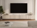 GrainGold TV-Schrank Kioto Beige Modernes Set mit Soft-Closing Bild 2