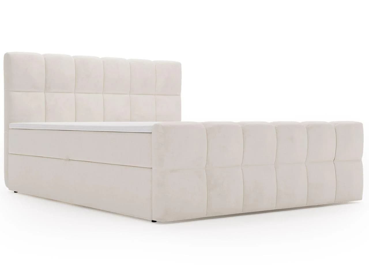 BOXBETT Alicante 160x200 Beige Stoff