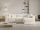 GrainGold Ecksofa L-Form Arizona L Beige Wellenfederkern HR-Schaum Bild 2