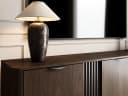 GrainGold TV-Schrank Magico 195 cm Eiche Dunin Schwarz Modern Bild 5