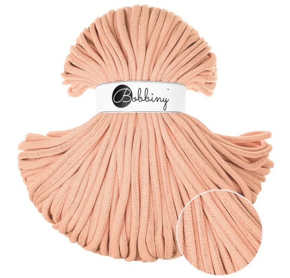 Bobbiny 9 mm Jumbo Flechtkordel 1200g 100m Rosa - Bild 2