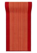 Mazovia Teppichläufer Brücke Terracotta Rost Kurzflor Rutschfest Meterware Bild 2