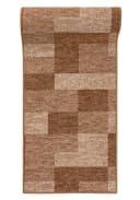 Mazovia Teppichläufer Beige Rutschfest Meterware Kurzflor Bild 2