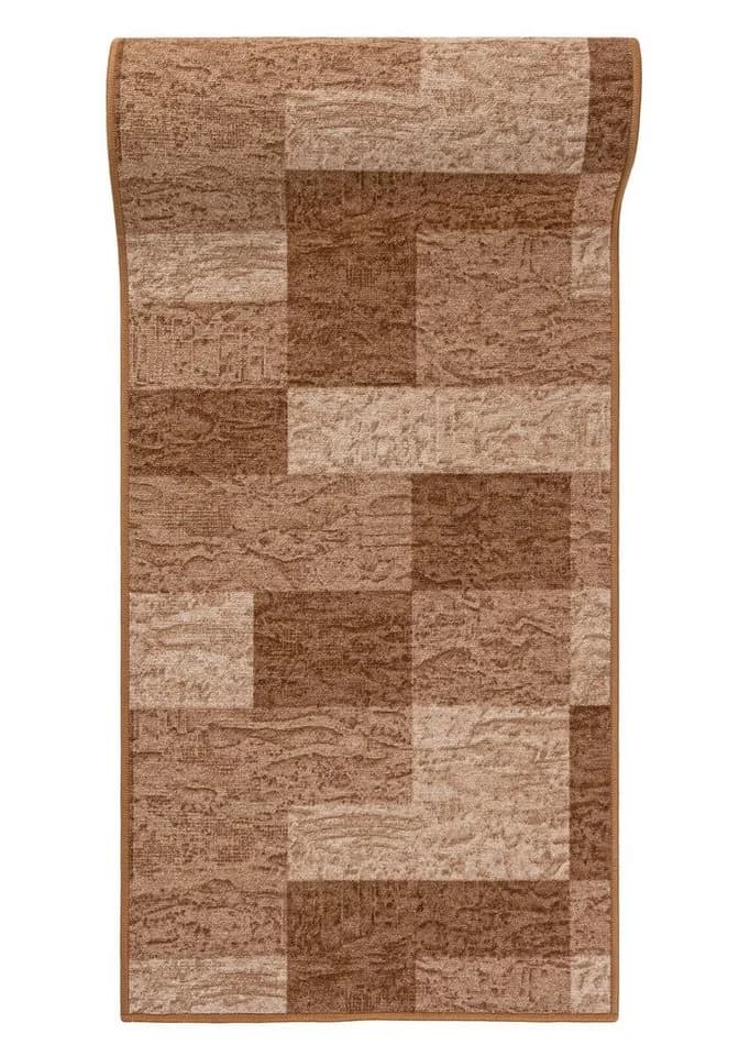 Mazovia Teppichläufer Beige Rutschfest Meterware Kurzflor - Bild 2