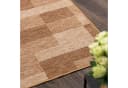 Mazovia Teppichläufer Beige Rutschfest Meterware Kurzflor Bild 3