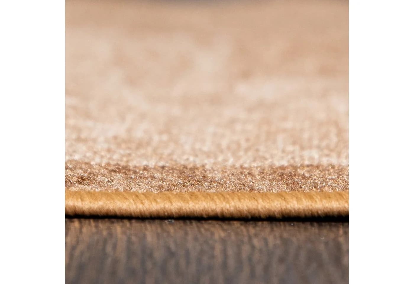 Mazovia Teppichläufer Beige Rutschfest Meterware Kurzflor - Bild 5