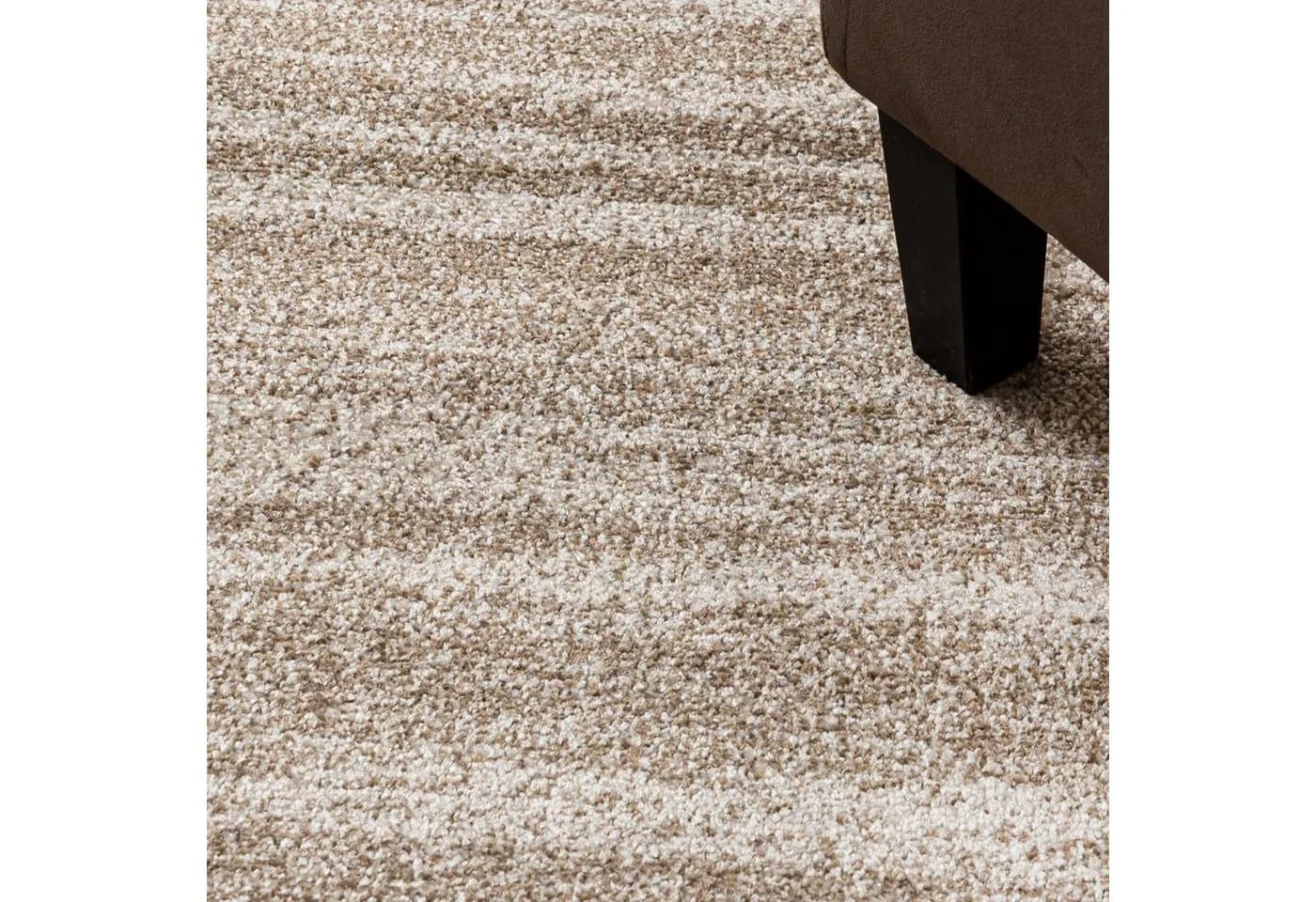 Mazovia Flurläufer Modern Beige 70 x 100 cm Kurzflor - Bild 3