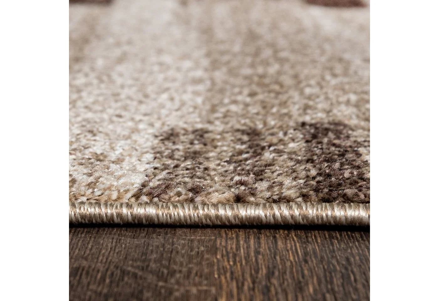 Mazovia Flurläufer Modern Beige 70 x 100 cm Kurzflor - Bild 5