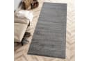 Mazovia Läufer Anthrazit 80 x 100 cm Kurzflor Bild 1