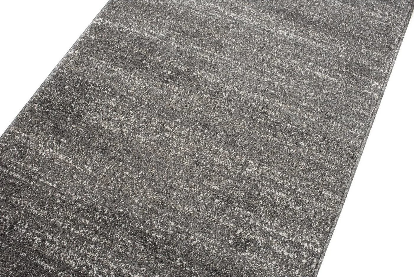 Mazovia Läufer Anthrazit 80 x 100 cm Kurzflor - Bild 3