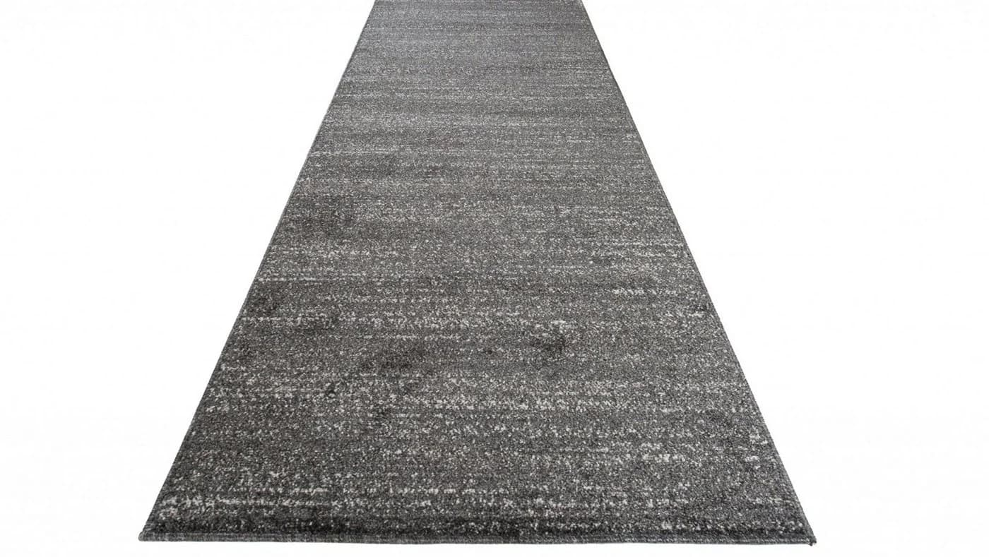 Mazovia Läufer Anthrazit 80 x 100 cm Kurzflor - Bild 5