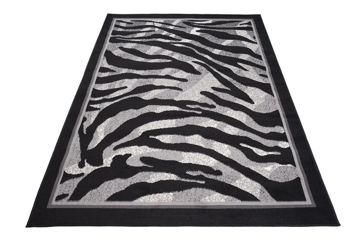 Mazovia Designteppich Grau Schwarz Geometrisch Modern - Bild 3