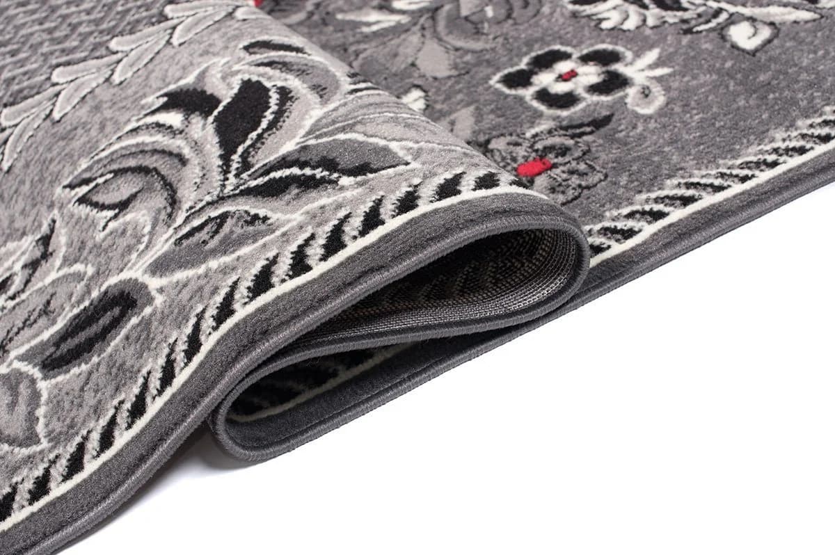 Mazovia Designteppich Grau Modern Kurzflor - Bild 5