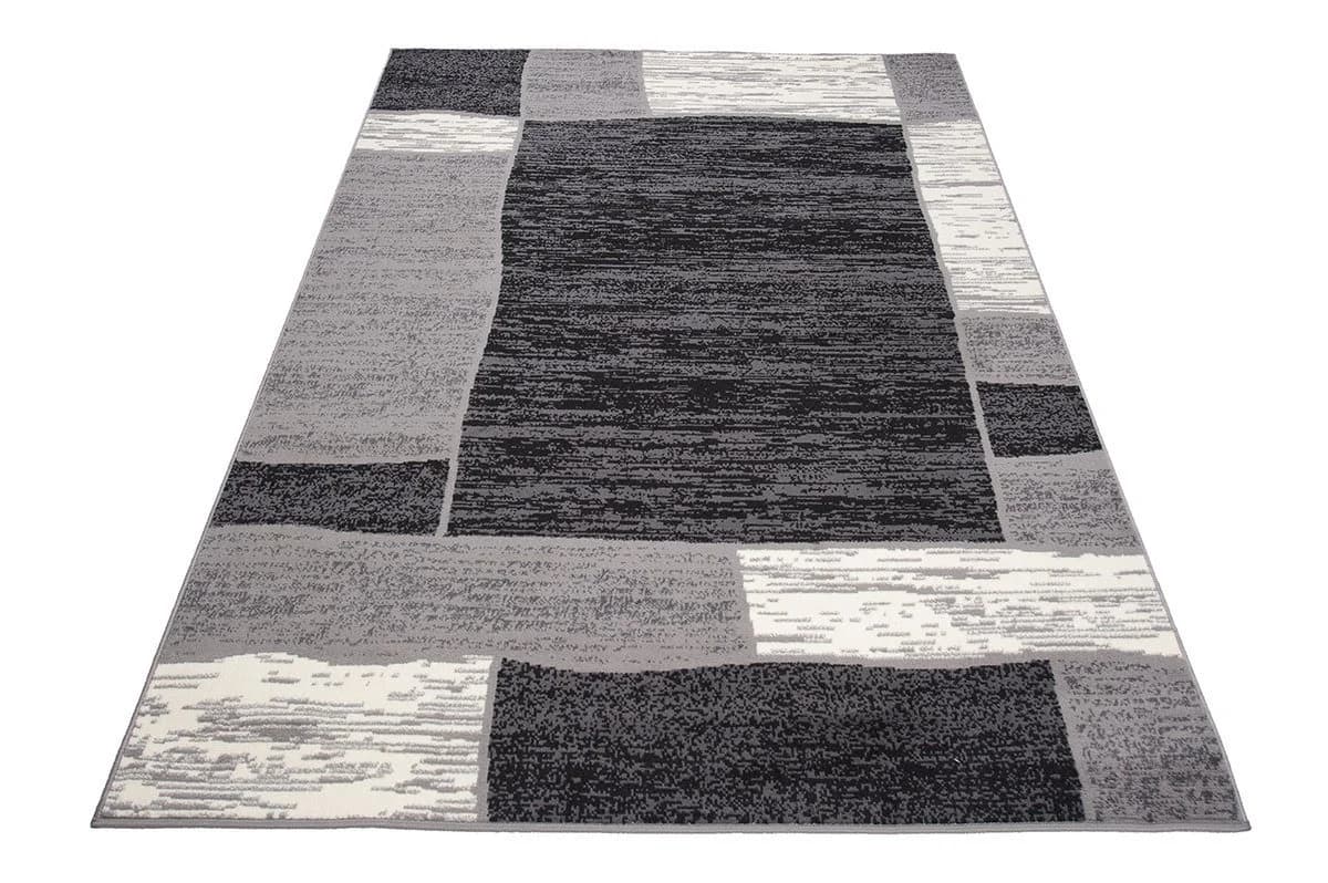 Mazovia Designteppich Grau Geometrisch Kurzflor - Bild 3