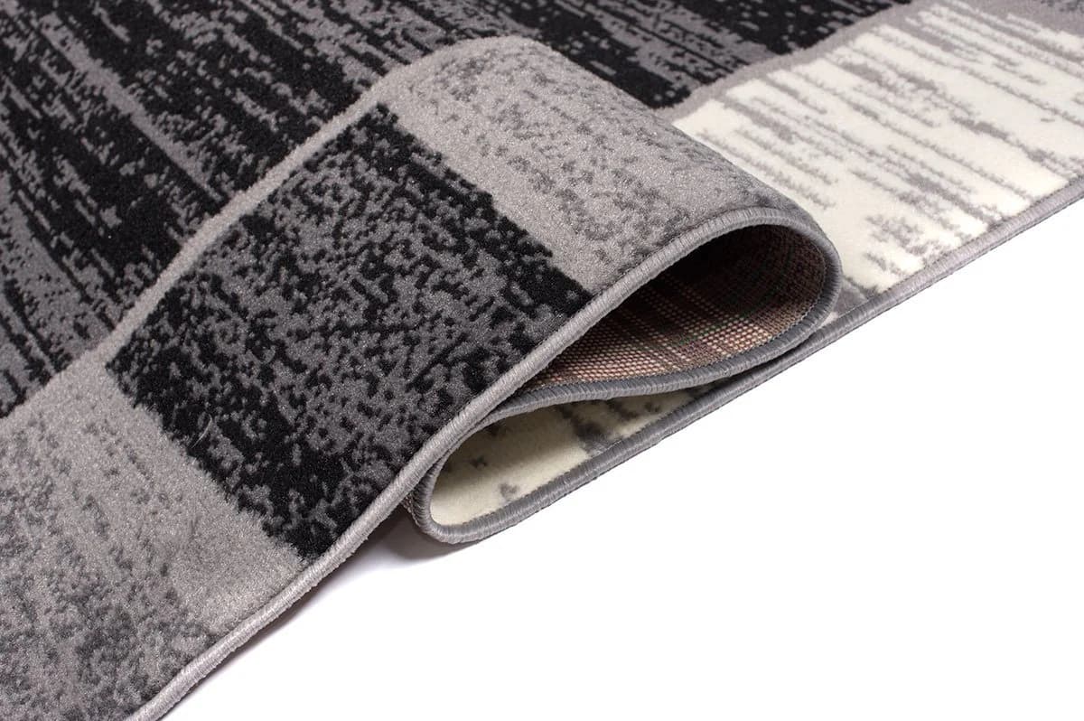 Mazovia Designteppich Grau Geometrisch Kurzflor - Bild 5