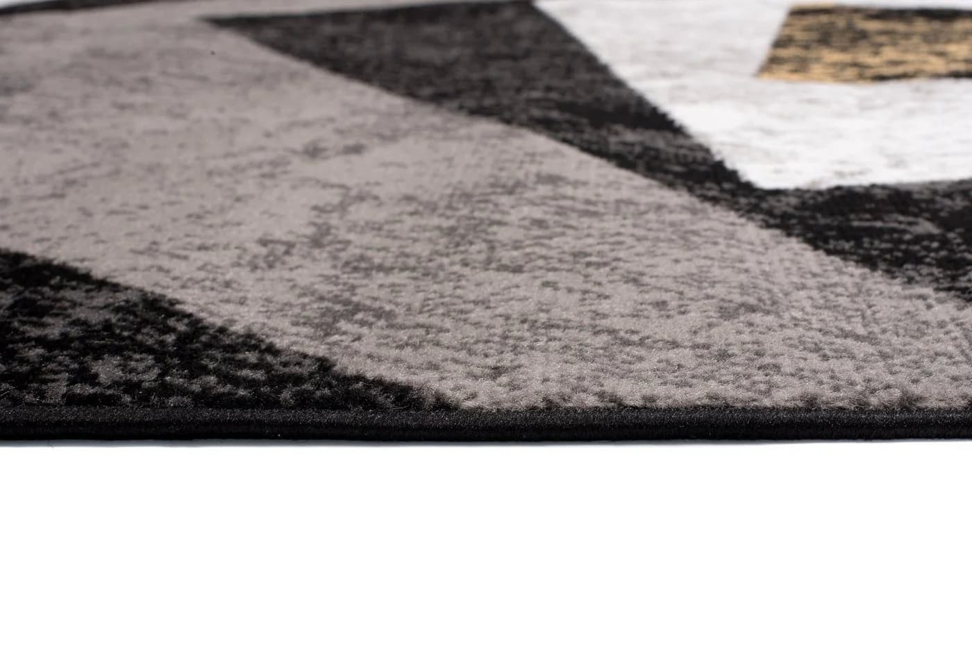 Mazovia Designteppich Modern Grau Kurzflor Pflegeleicht - Bild 5