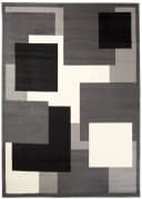 Mazovia Designteppich Modern Grau Kurzflor Bild 1