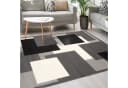 Mazovia Designteppich Modern Grau Kurzflor Bild 2