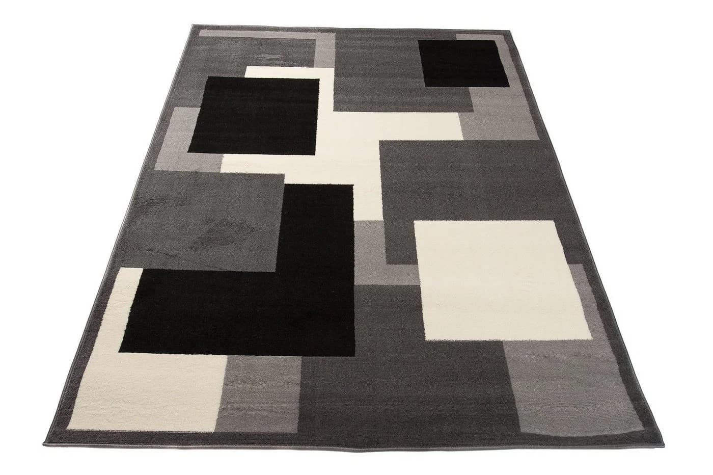 Mazovia Designteppich Modern Grau Kurzflor - Bild 3