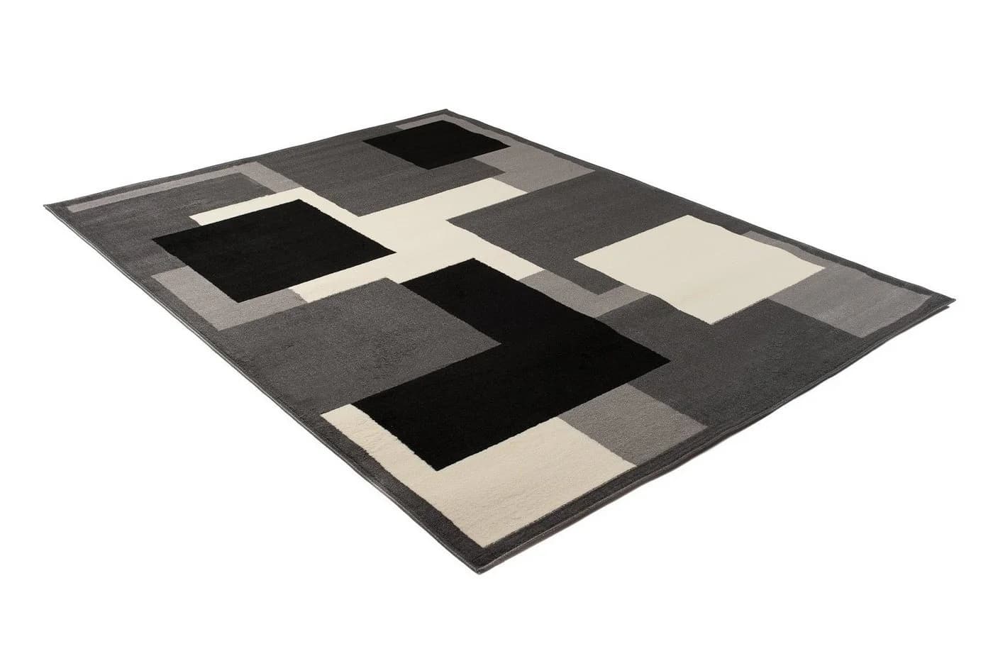 Mazovia Designteppich Modern Grau Kurzflor - Bild 5