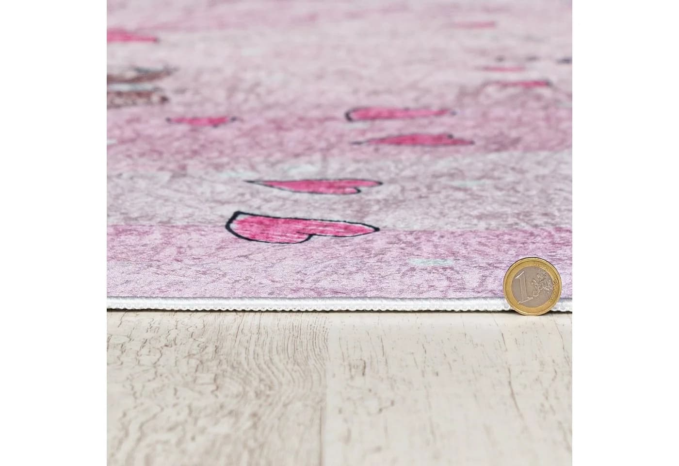 Mazovia Kinderteppich Ballett Rosa Pink Kurflor - Bild 5