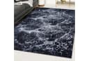 Mazovia Designteppich Modern Grau Schwarz Kurflor Rutschfest Bild 1
