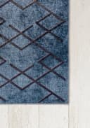 Mazovia Designteppich Modern Blau Kurflor Bild 5